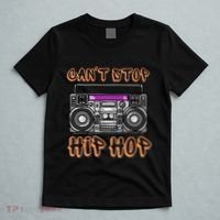 Vintage 80S CanT Stop Hip Hop Boombox T-Shirt thumb 5