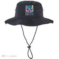 Vibrant 80's Girl Retro Roller Skates Throwback Vibe Bucket Hat thumb 0