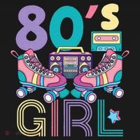 Vibrant 80's Girl Retro Roller Skates Throwback Vibe Visor thumb 3