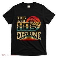 Vintage 80s Outfit This Is My 80S Costume Party T-Shirt thumb 0