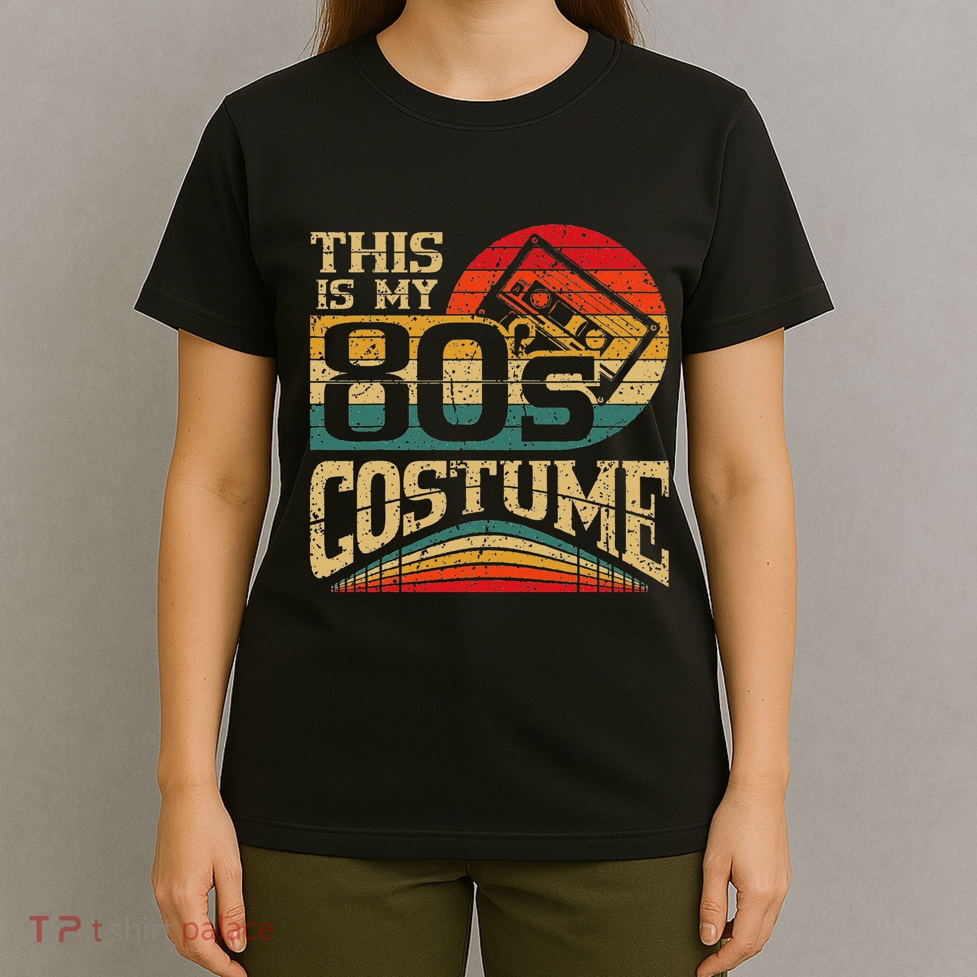 Vintage 80s Outfit This Is My 80S Costume Party T-Shirt