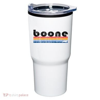 Vintage 80s Style Boone Nc Tumbler