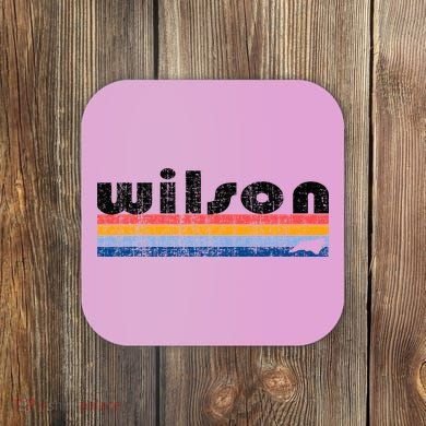 Vintage 80s Style Wilson Nc Coaster