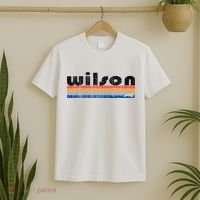Vintage 80s Style Wilson Nc T-Shirt thumb 2