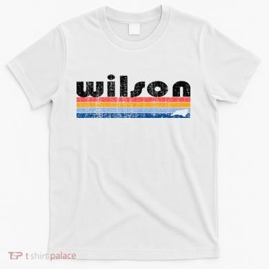 Vintage 80s Style Wilson NC T-Shirt