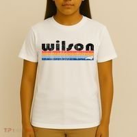 Vintage 80s Style Wilson NC T-Shirt thumb 4