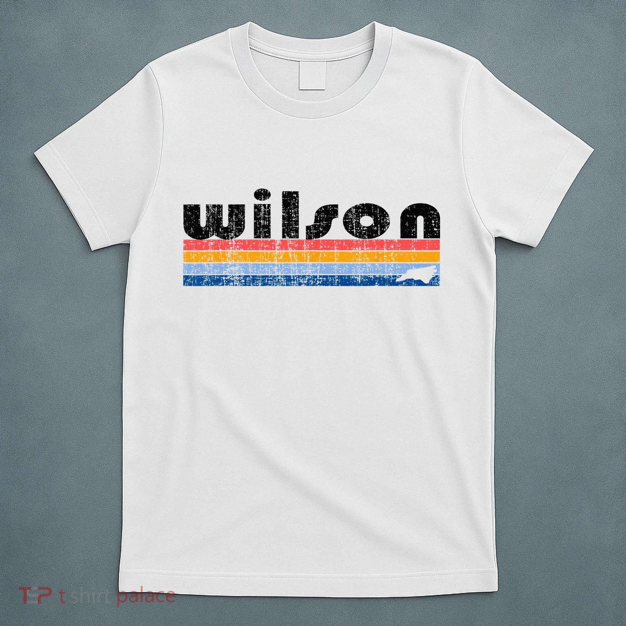 Vintage 80s Style Wilson NC T-Shirt