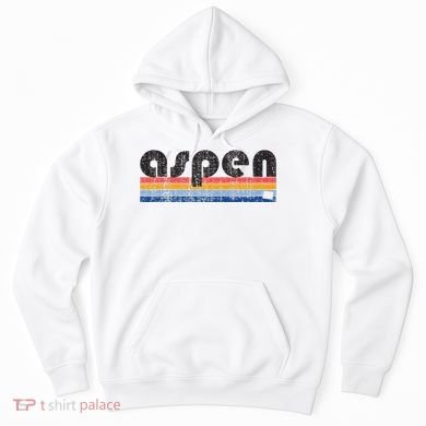 Vintage 80s Style Aspen Co Hoodie