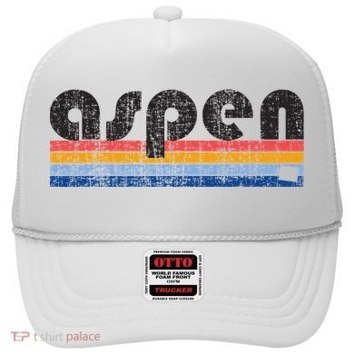 Vintage 80s Style Aspen Co Hat