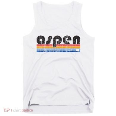 Vintage 80s Style Aspen Co Tank Top