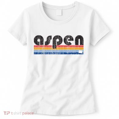 Vintage 80s Style Aspen Co Women's T-Shirt