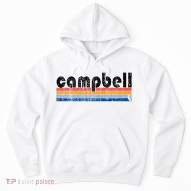 Vintage 80s Style Campbell Ca Hoodie