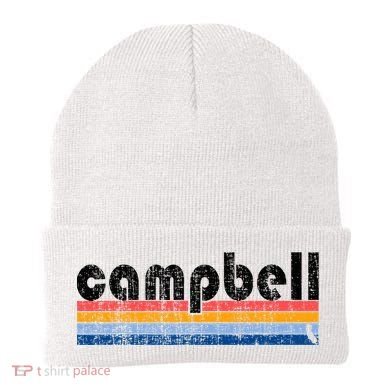 Vintage 80s Style Campbell Ca Beanie