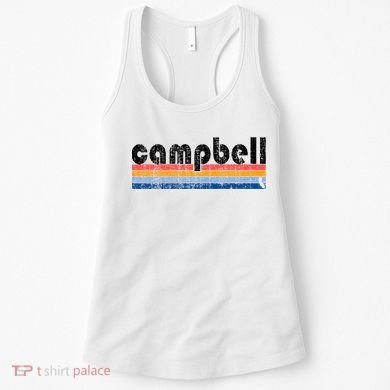 Vintage 80s Style Campbell Ca Women's Tank Top