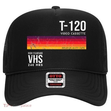 Vintage 80s Video Cassette Tape Vhs Hat