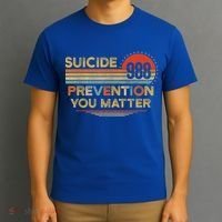 Vintage 988 Shirt Suicide Prevention 988 T-Shirt thumb 3