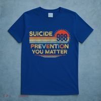 Vintage 988 Shirt Suicide Prevention 988 T-Shirt thumb 5