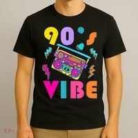 Vintage 90s Vibe 90s Music Lover I Heart The Nineties T-Shirt thumb 3