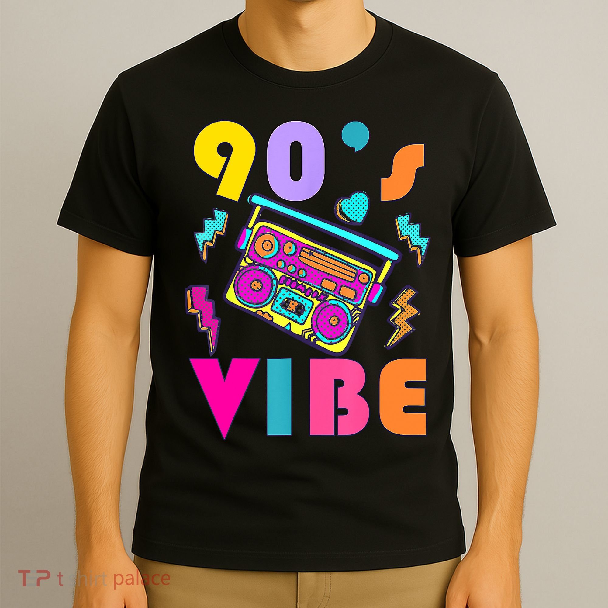 Vintage 90s Vibe 90s Music Lover I Heart The Nineties T-Shirt