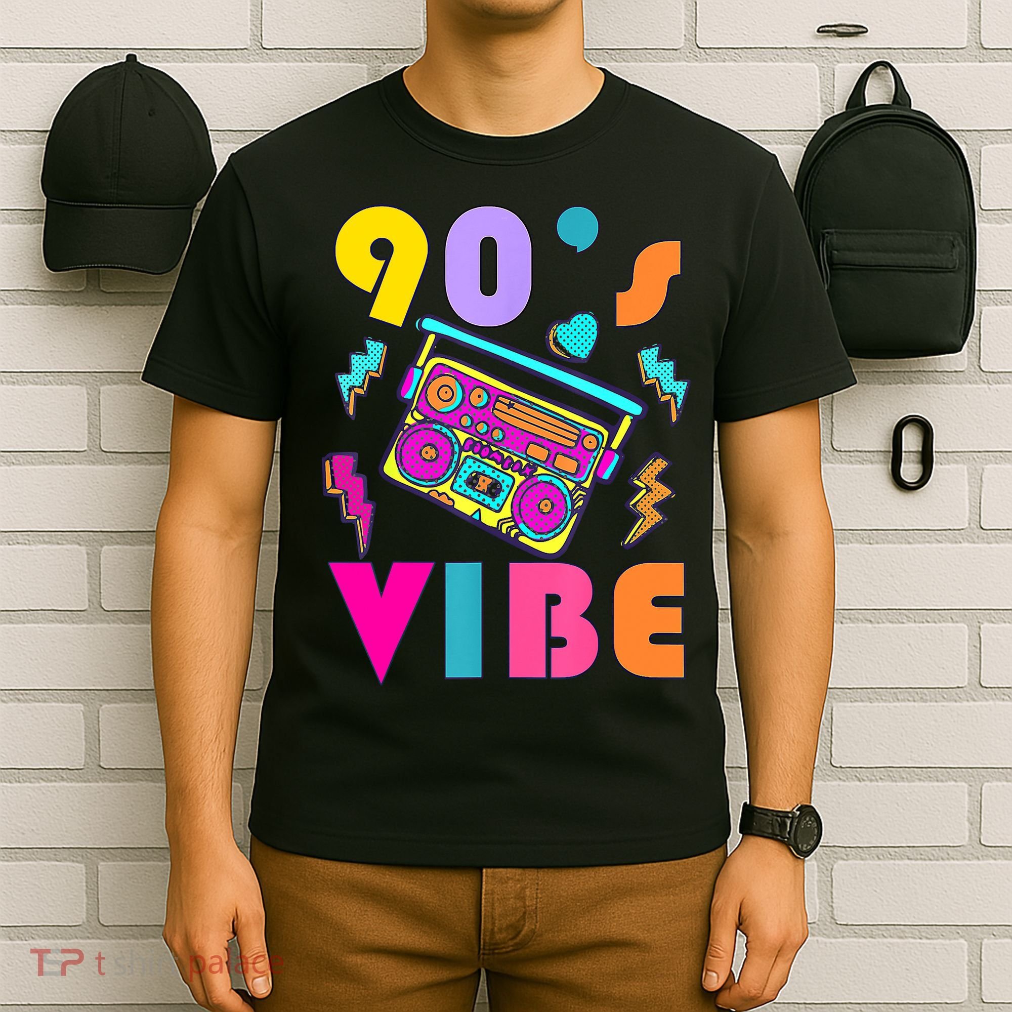 Vintage 90s Vibe 90s Music Lover I Heart The Nineties T-Shirt