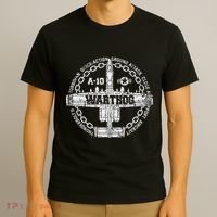 Vintage A 10 Thunderbolt Ii Warthog Attack Jet Aircraft T-Shirt thumb 3