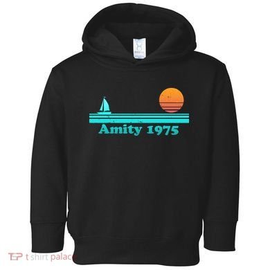 Vintage Amity 1975 Sunset Toddler Hoodie