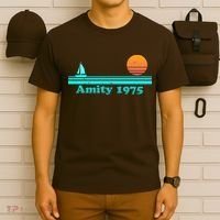 Vintage Amity 1975 Sunset T-Shirt thumb 6
