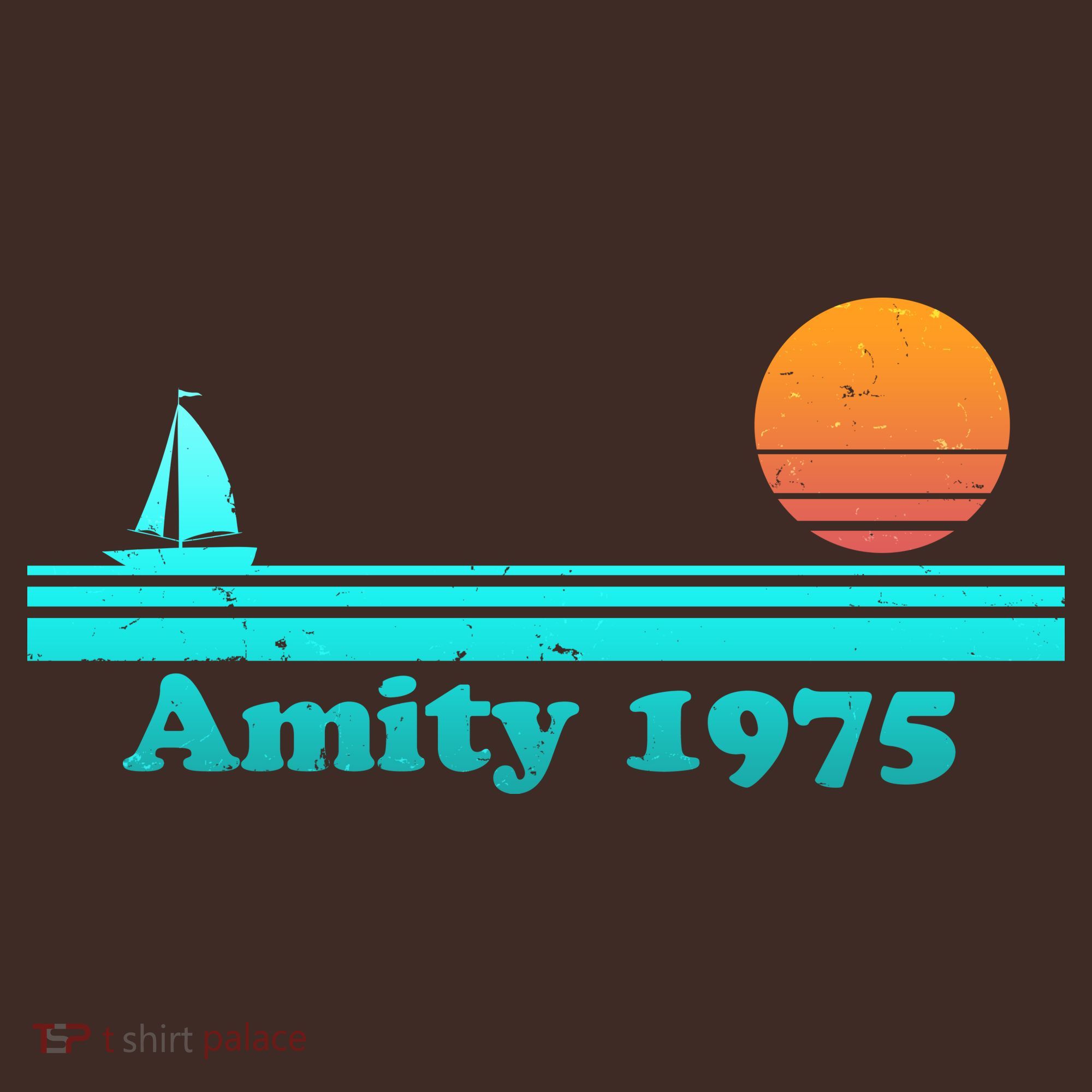 Vintage Amity 1975 Sunset T-Shirt