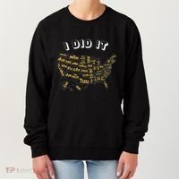 Visited All 50 Us States I Did It Souvenir Women's Sweatshirt thumb 0