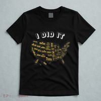 Visited All 50 Us States I Did It Souvenir T-Shirt thumb 5