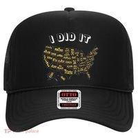 Visited All 50 Us States I Did It Souvenir Hat thumb 0