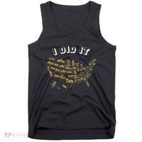 Visited All 50 Us States I Did It Souvenir Tank Top thumb 0