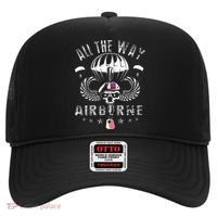 Vintage Army 82nd Airborne All The Way Skull Maroon Beret Hat thumb 0