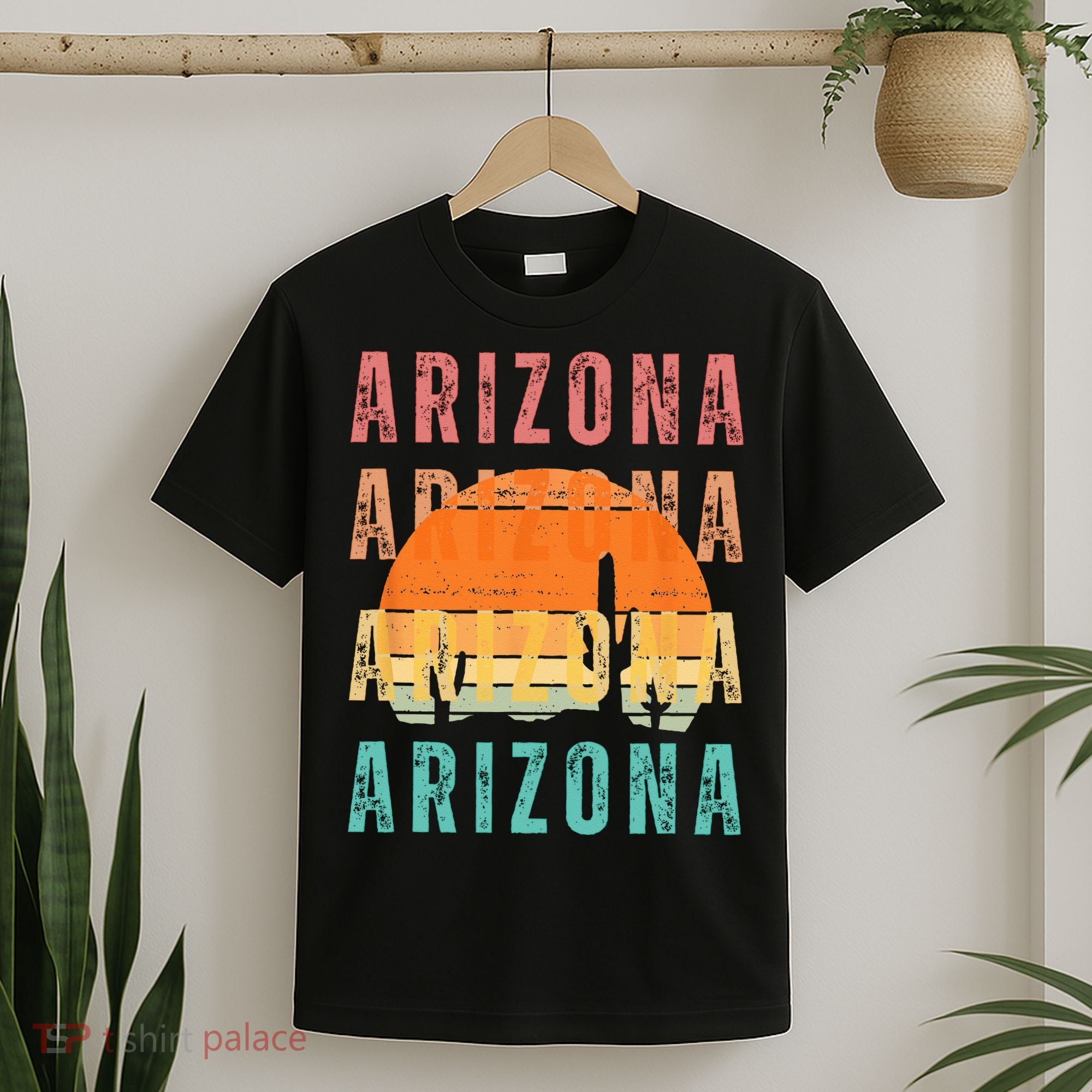 Vintage Arizona Arizona Arizona Arizona Sunset T-Shirt