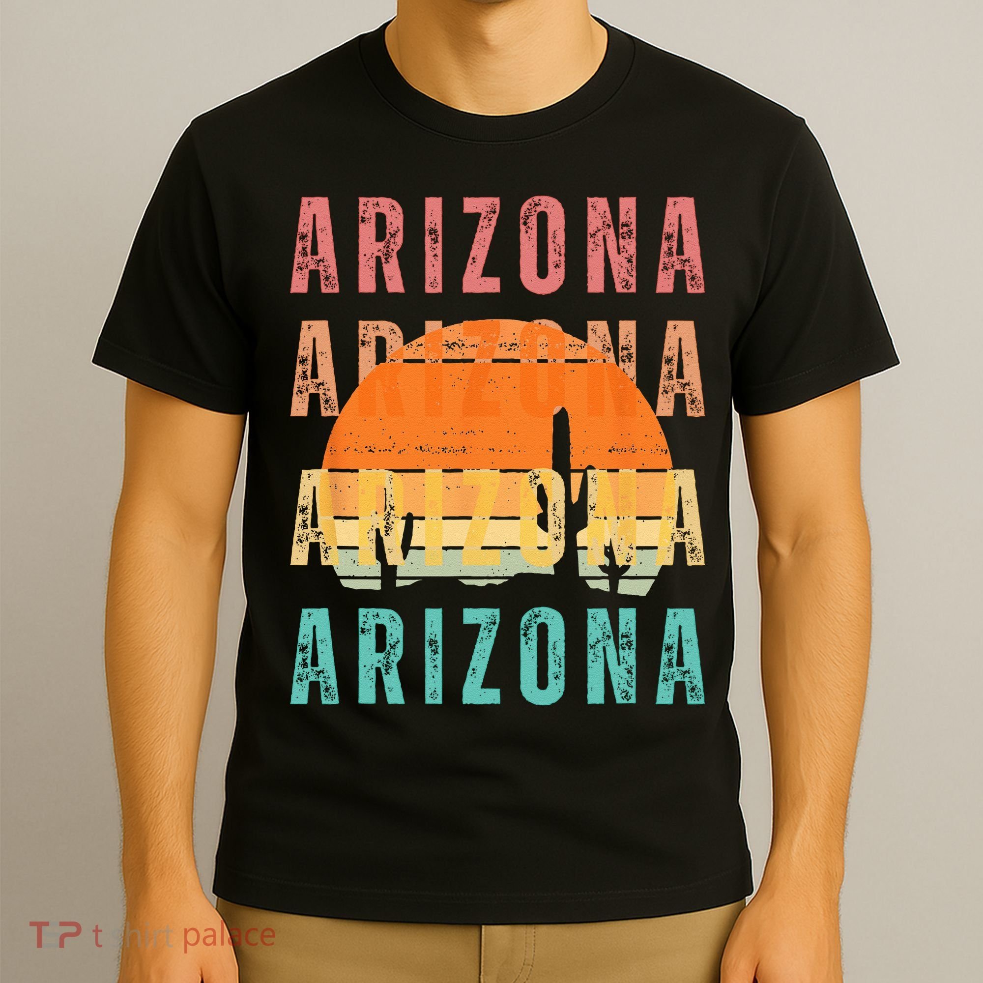 Vintage Arizona Arizona Arizona Arizona Sunset T-Shirt