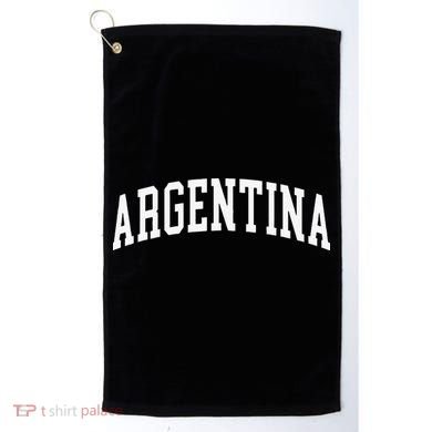 Vintage Argentina Argentinian Flag Pride Golf Towel