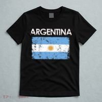 Vintage Argentina Argentinian Flag Pride Gift T-Shirt thumb 5