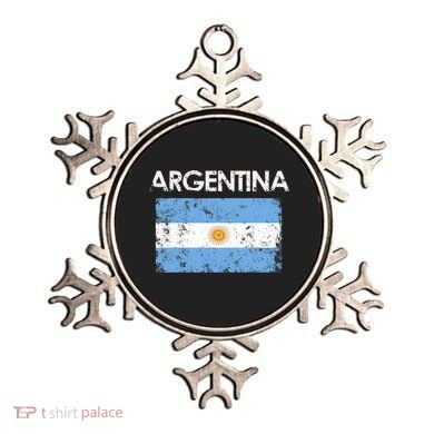 Vintage Argentina Argentinian Flag Pride Gift Ornament