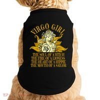 Virgo August And September Birthday Zodiac Cool Gift Doggie Tank thumb 0