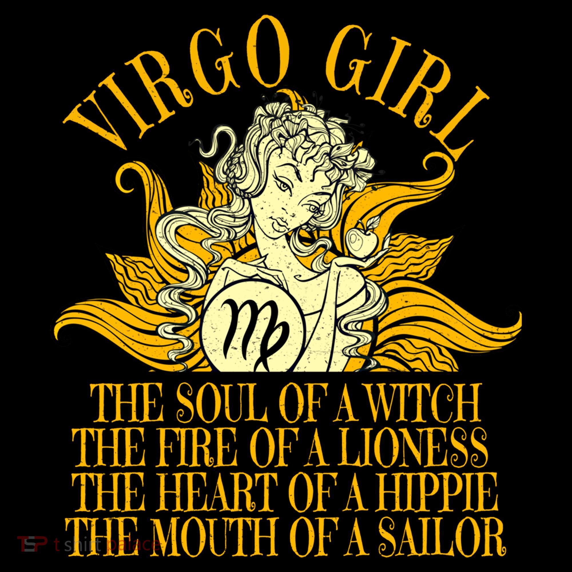 Virgo August And September Birthday Zodiac Cool Gift Women's Hoodie