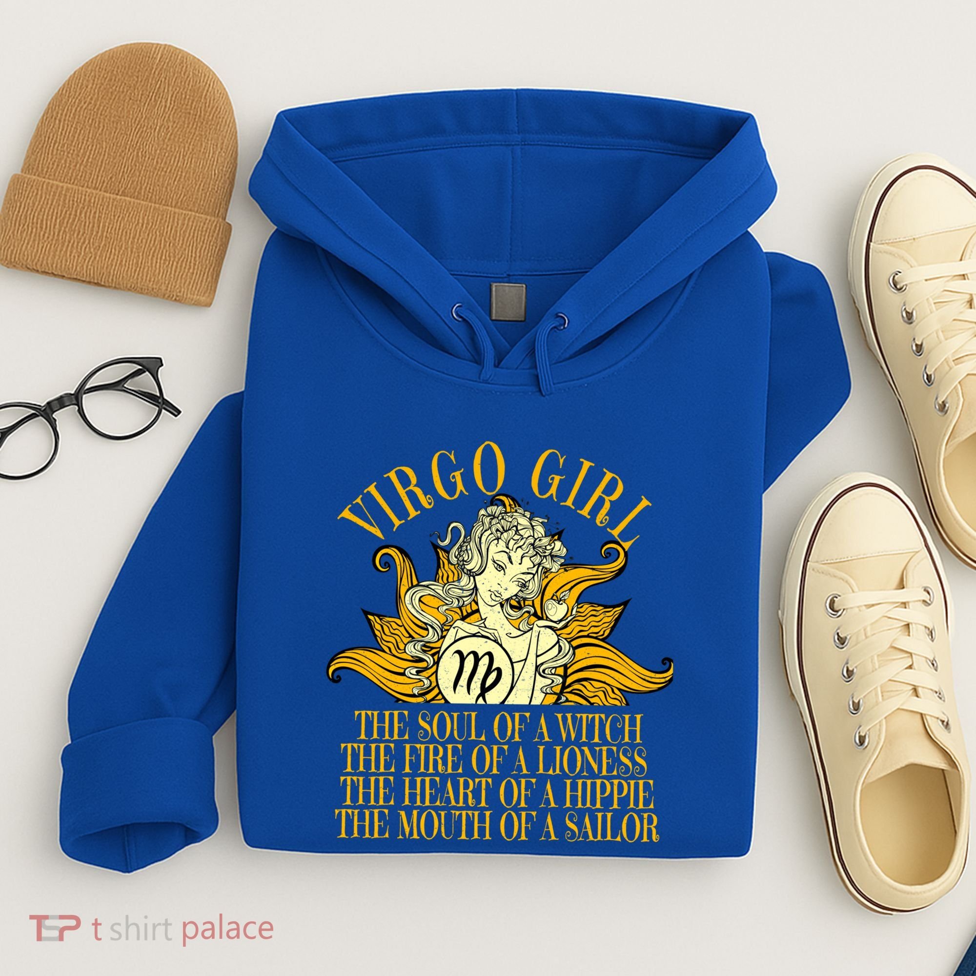 Virgo August And September Birthday Zodiac Cool Gift Hoodie