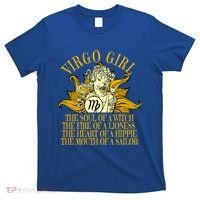 Virgo August And September Birthday Zodiac Cool Gift T-Shirt thumb 0