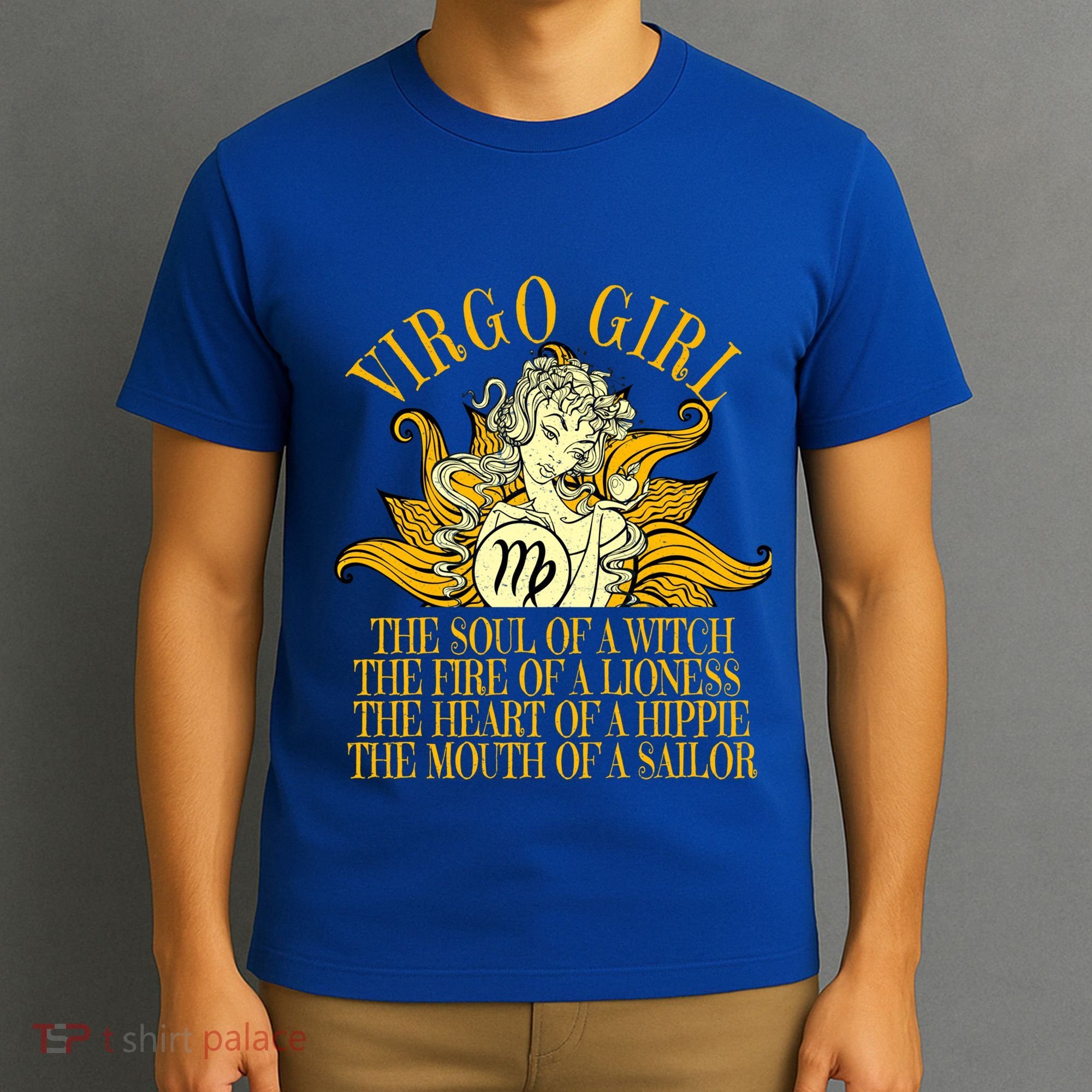 Virgo August And September Birthday Zodiac Cool Gift T-Shirt