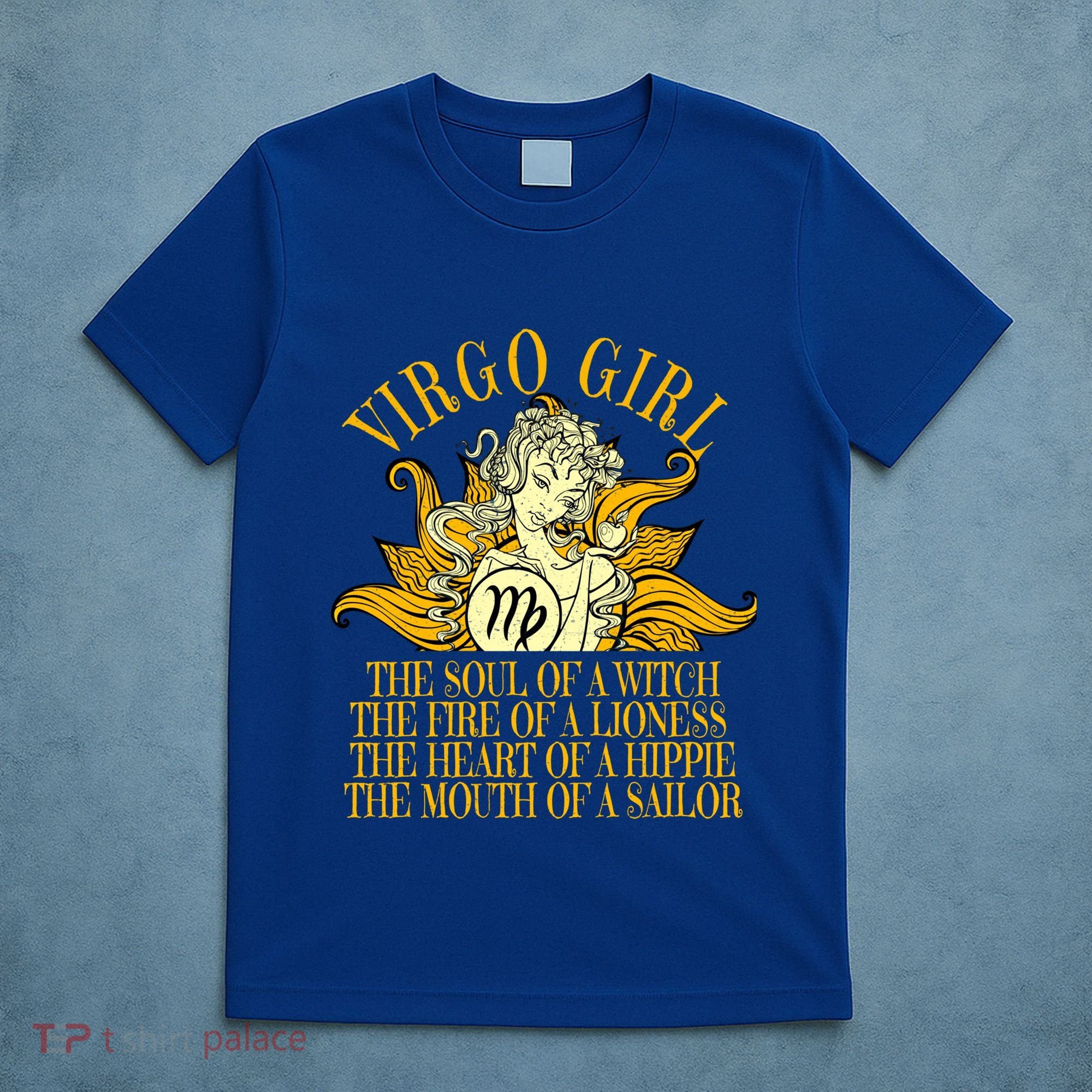 Virgo August And September Birthday Zodiac Cool Gift T-Shirt