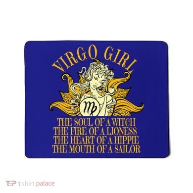 Virgo August And September Birthday Zodiac Cool Gift Mousepad