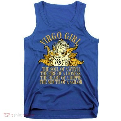 Virgo August And September Birthday Zodiac Cool Gift Tank Top