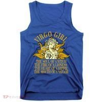 Virgo August And September Birthday Zodiac Cool Gift Tank Top thumb 0