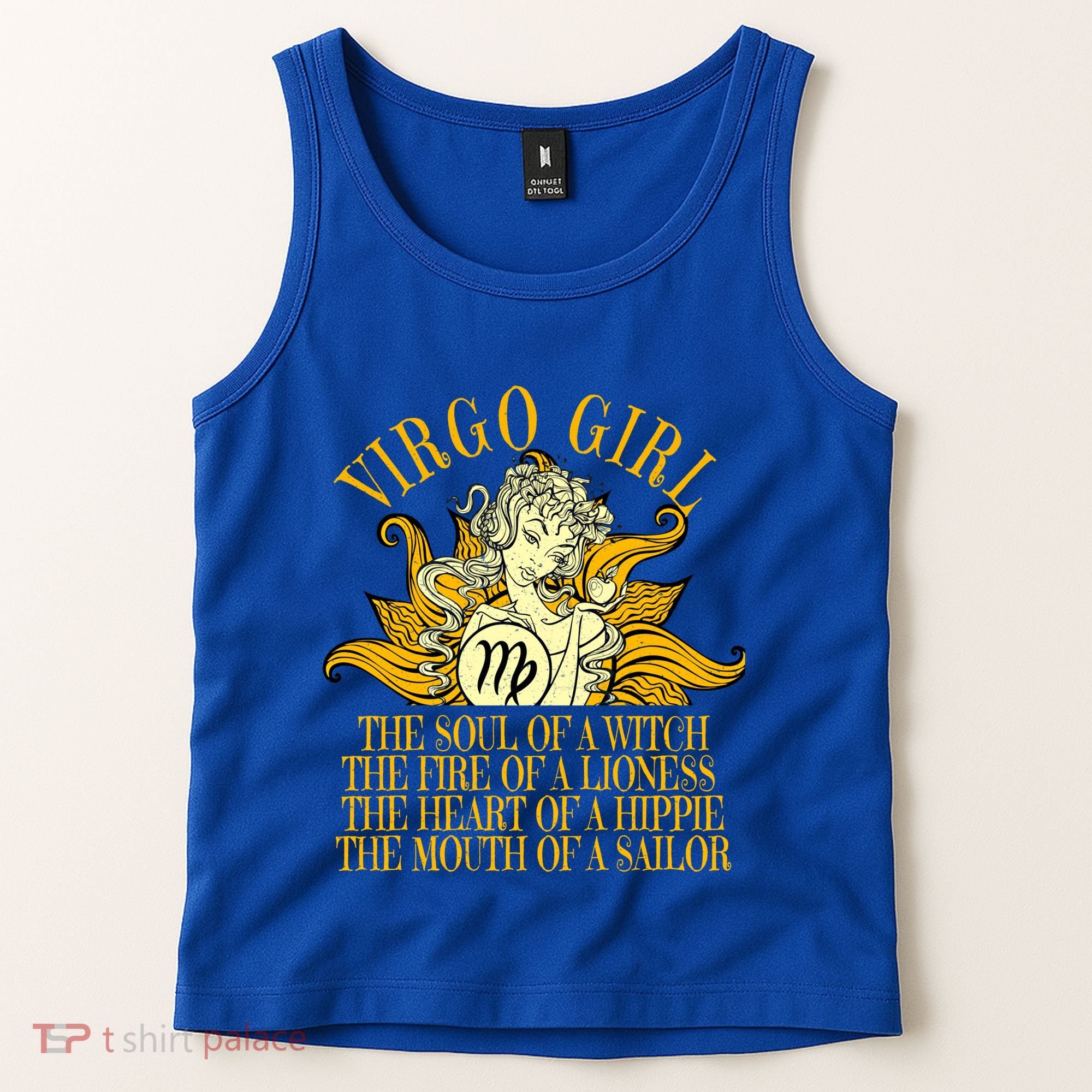 Virgo August And September Birthday Zodiac Cool Gift Tank Top
