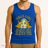 Virgo August And September Birthday Zodiac Cool Gift Tank Top thumb 3