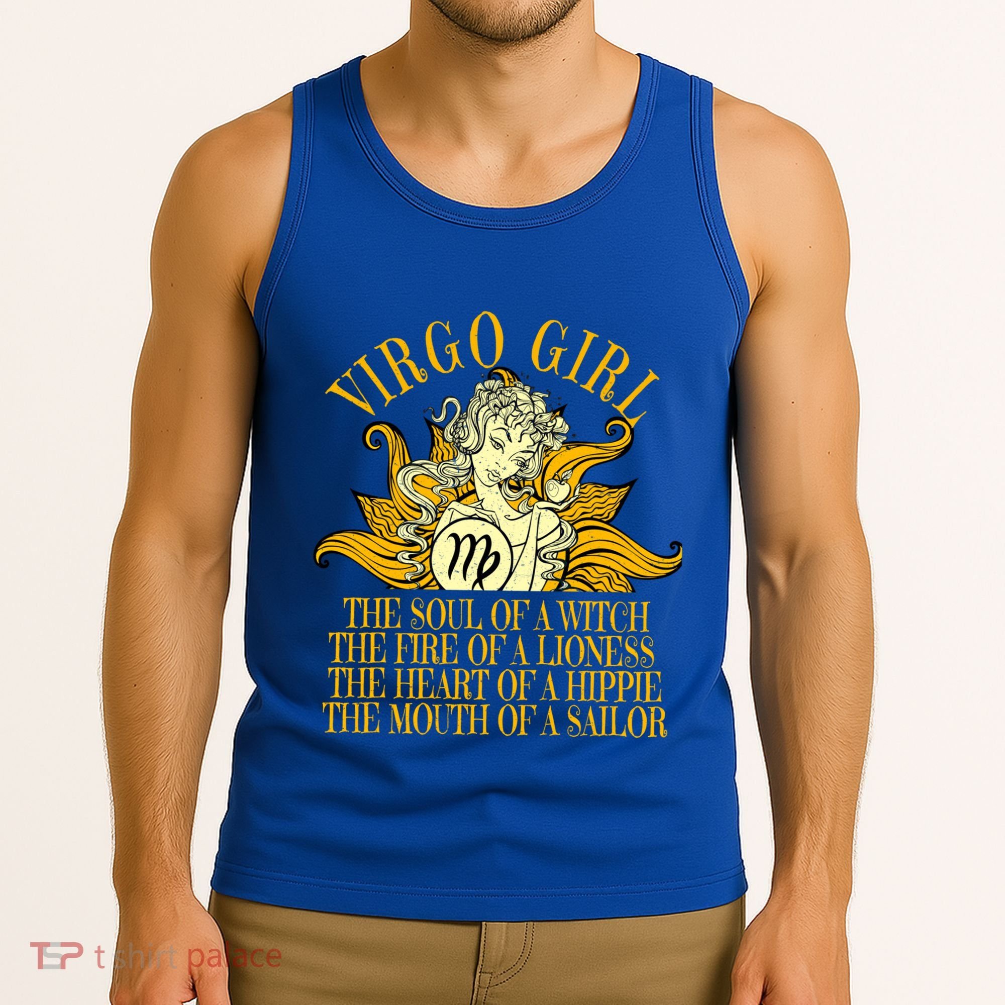 Virgo August And September Birthday Zodiac Cool Gift Tank Top
